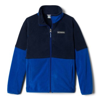 Columbia Basin Trail Branded Full Zip Fleece, Chamarras Azul Marino Para Niño | 472561-KXY